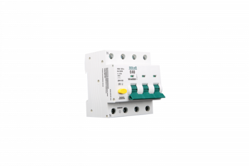 Автоматический выключатель дифференциального тока АВДТ 3Р+N 25А 100мА тип AC х-ка С ДИФ-103 6кА | код. 16218DEK | DEKraft 